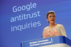 Margrethe Vestager read out of the college meeting